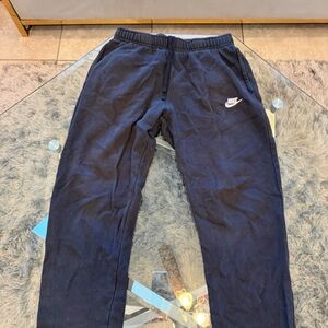 Size M Vintage Nike Navy Sweatpants
